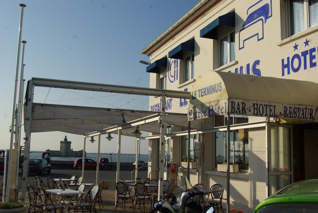 Logis Hotel Le Terminus Bourcefranc Esterno foto
